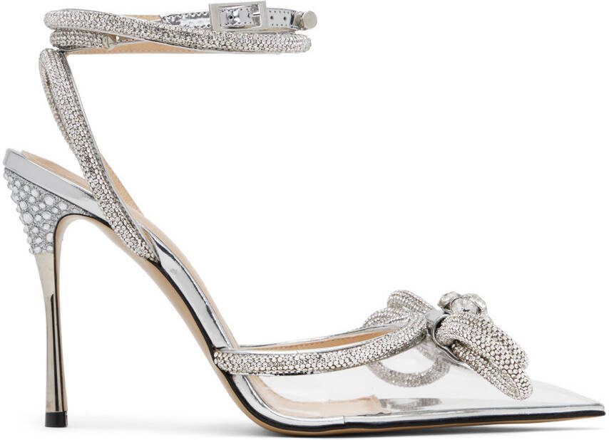 MACH  MACH Transparent Double Bow Heels