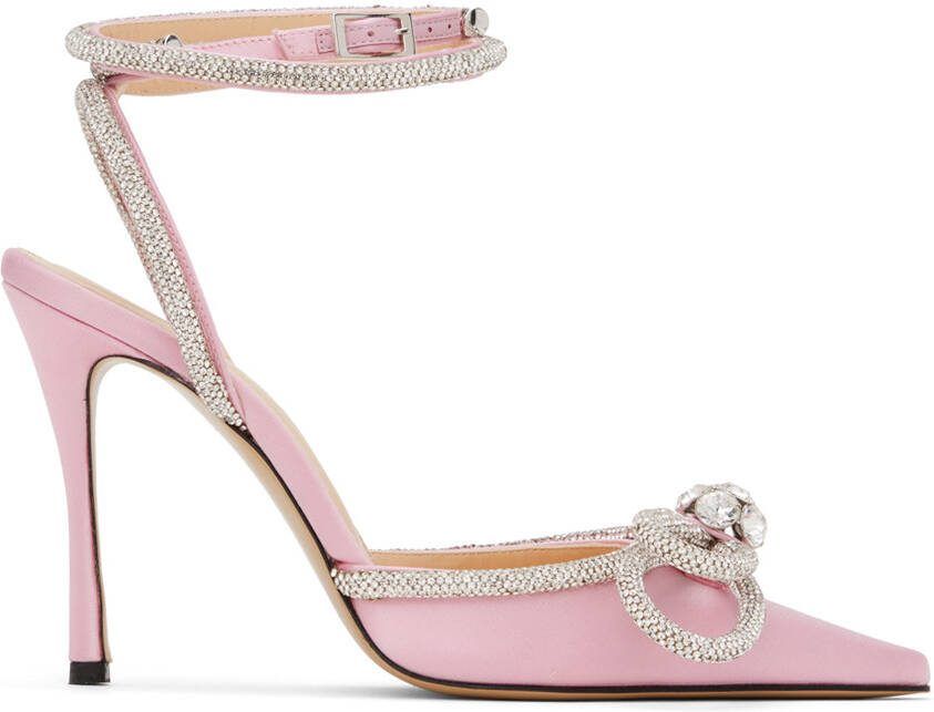 MACH  MACH Pink Double Bow 110 Heels