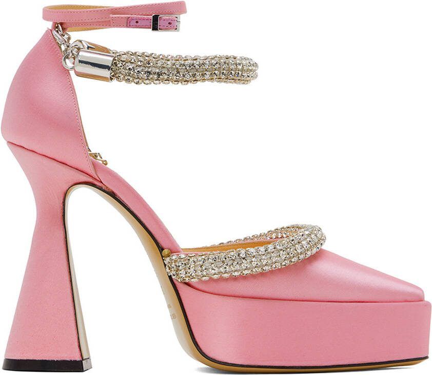 MACH  MACH Pink Kimberly Platform Heels