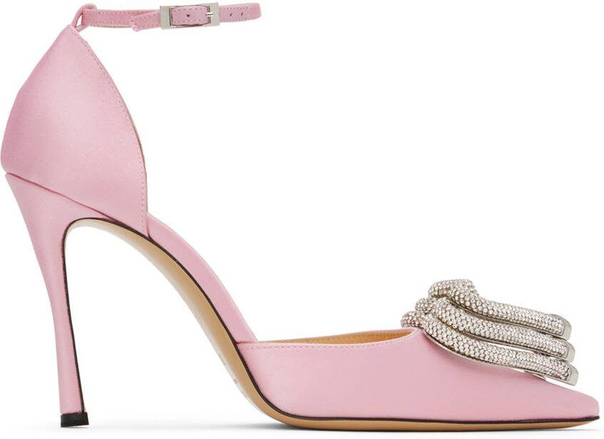 MACH  MACH Pink Triple Heart 110 Heels - Picture 5