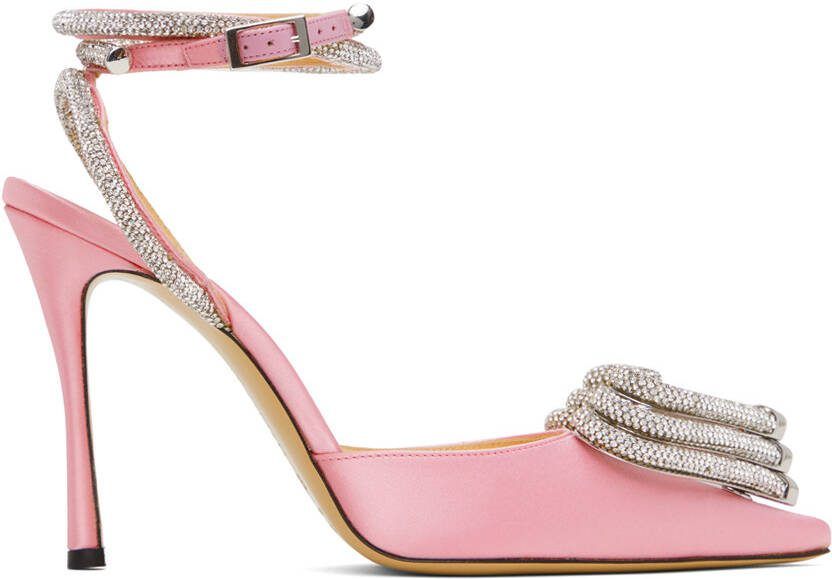 MACH  MACH Pink Triple Hearts Heels - Picture 5