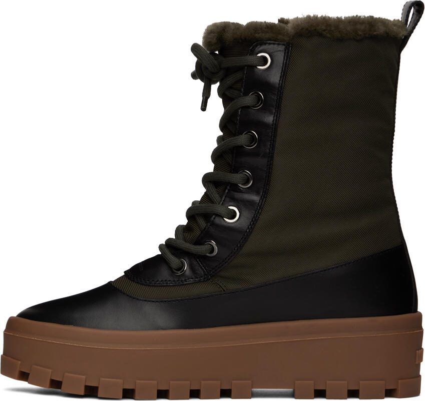 Mackage Khaki  Black Hero Boots - Picture 2