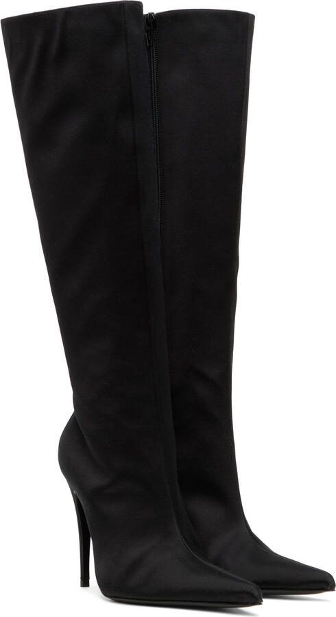 Magda Butrym Black Pointed Boots