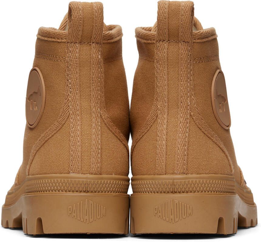 Maison Kitsuné Tan Palladium Edition Pallabrousse Sneakers