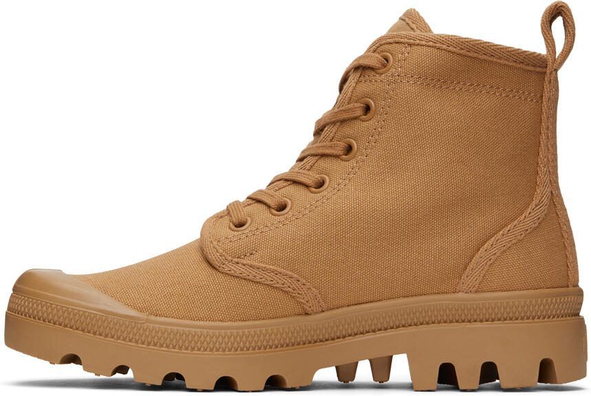 Maison Kitsuné Tan Palladium Edition Pallabrousse Sneakers - Picture 3
