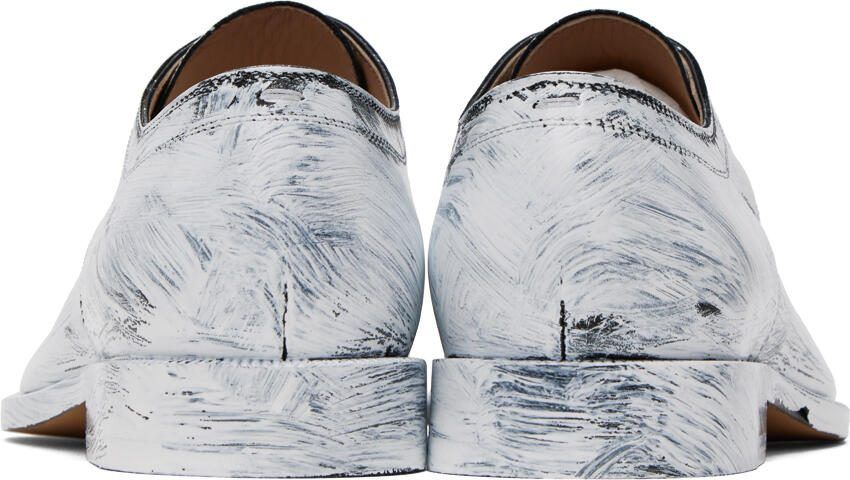 Maison Margiela Black  White Bianchetto Oxfords