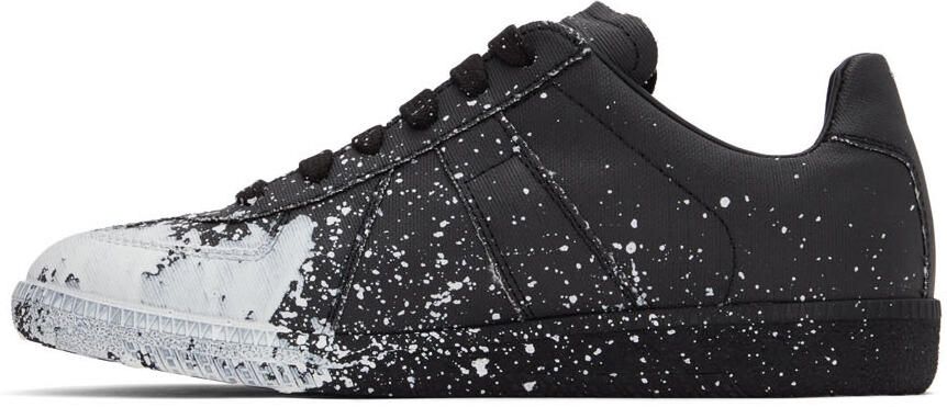 Maison Margiela Black  White Replica Sneakers - Picture 3