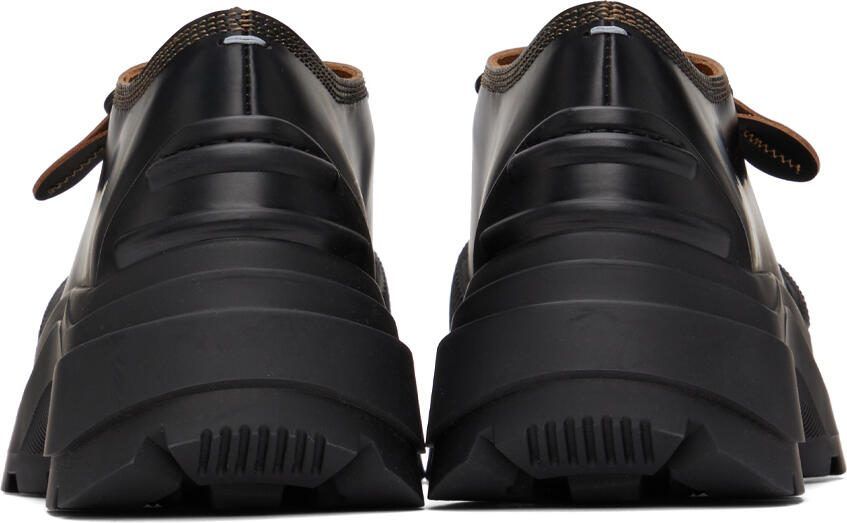 Maison Margiela Black Chunky Oxfords