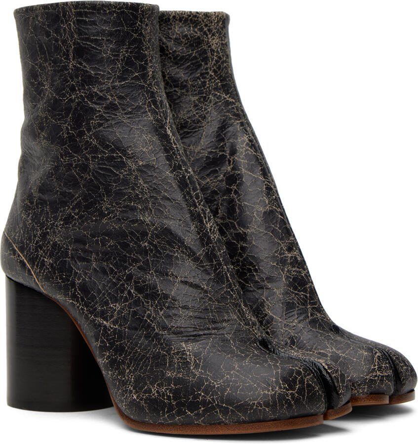 Maison Margiela Black Tabi Boots - Picture 3