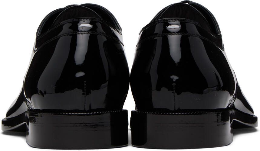 Maison Margiela Black Patent Tabi Derbys