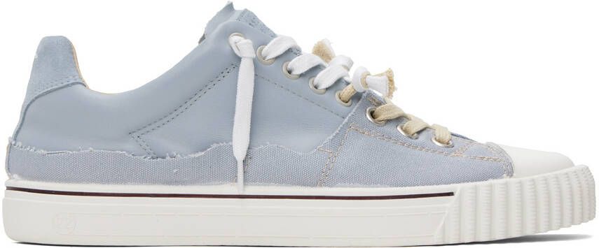 Maison Margiela Blue New Evolution Sneakers - Picture 4