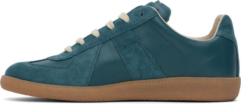 Maison Margiela Blue Replica Sneakers - Picture 3