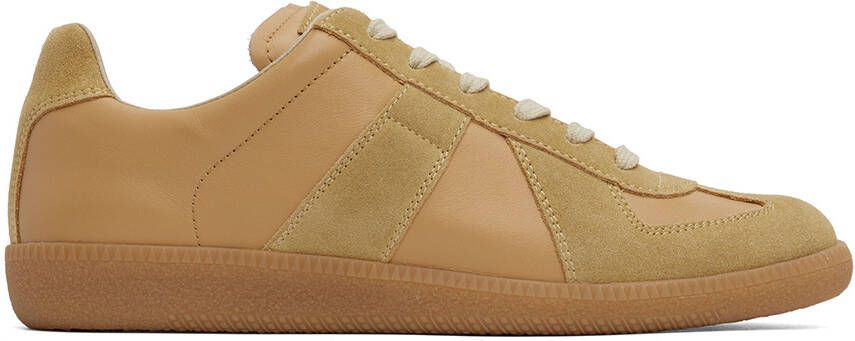 Maison Margiela Brown Replica Sneakers - Picture 5