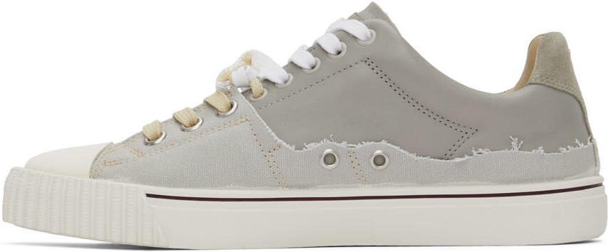 Maison Margiela Grey Evolution Sneakers - Picture 3