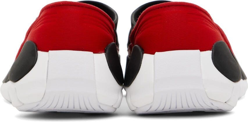Maison Margiela Red  Black Reebok Edition Croafer Sneakers