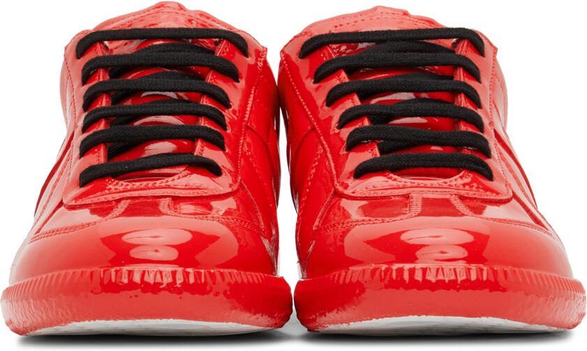 Maison Margiela Red Replica Sneakers - Picture 3