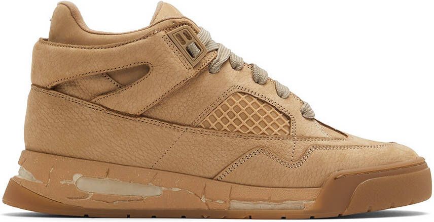 Maison Margiela Tan DDstk Sneakers - Picture 5