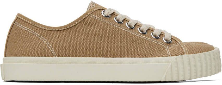 Maison Margiela Tan Tabi Sneakers - Picture 4