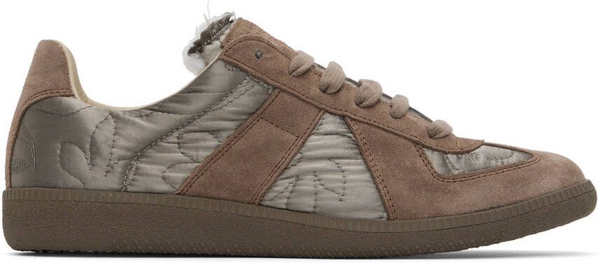 Maison Margiela Taupe  Purple Replica Sneakers