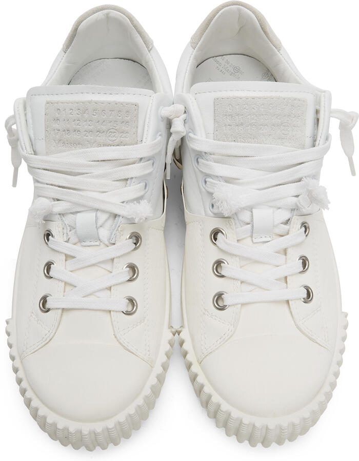 Maison Margiela White Low-Top Sneakers