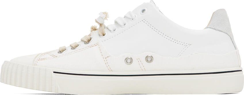 Maison Margiela White New Evolution Sneakers - Picture 3