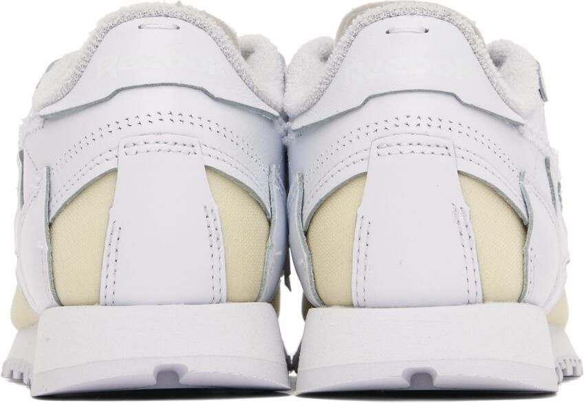 Maison Margiela White Reebok Classics Edition Memory Of Sneakers
