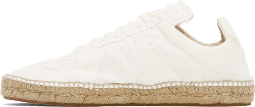 Maison Margiela White Replica Espadrilles - Picture 6