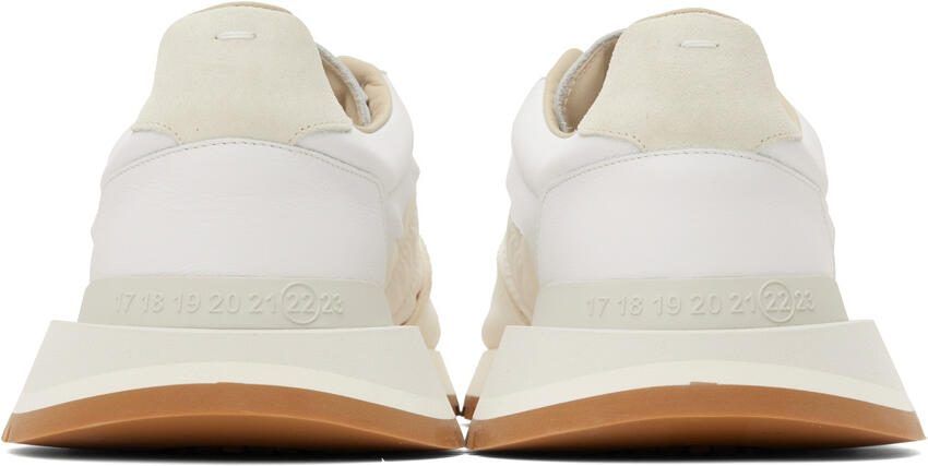 Maison Margiela White Evolution Runner Sneakers