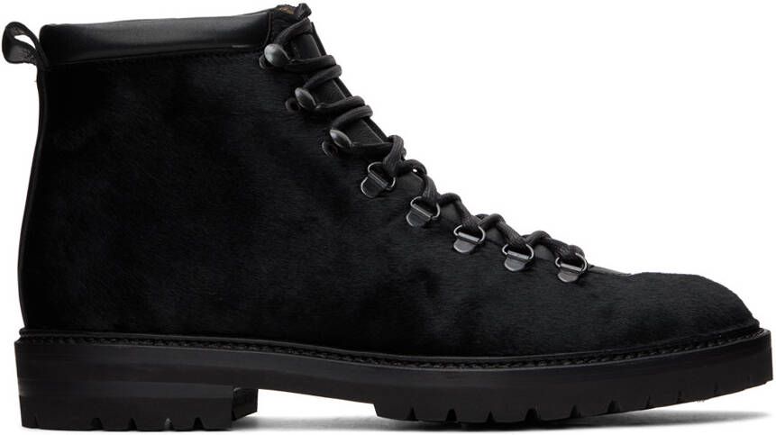 Manolo Blahnik Black Calaurio Boots