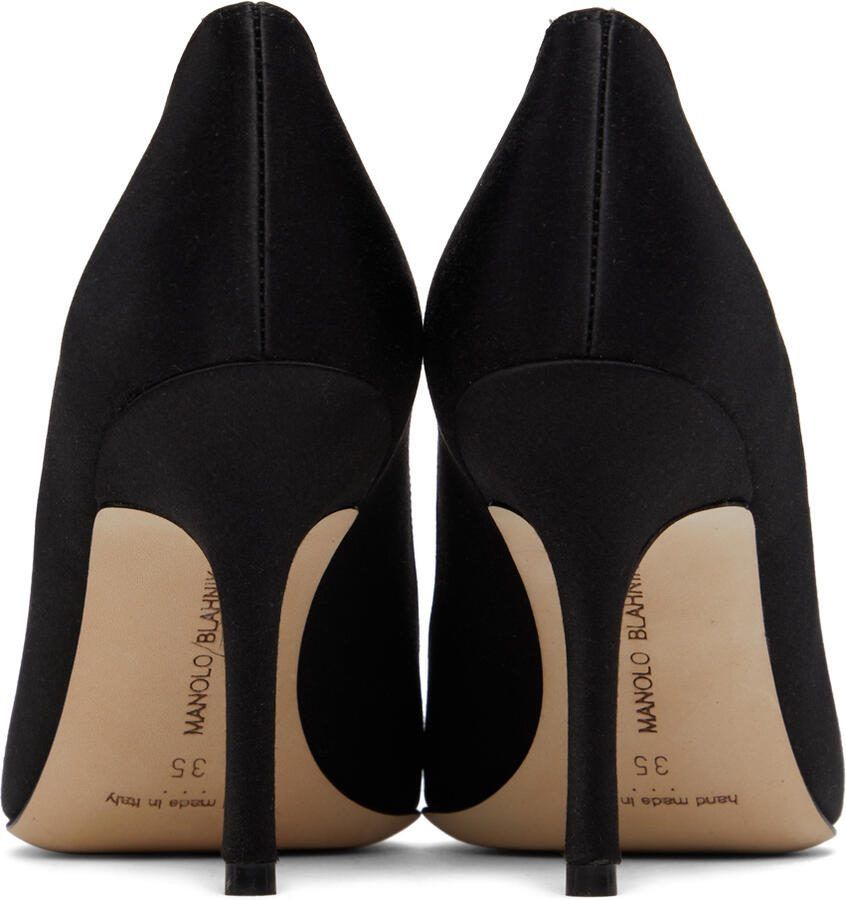 Manolo Blahnik Black Trina Heels