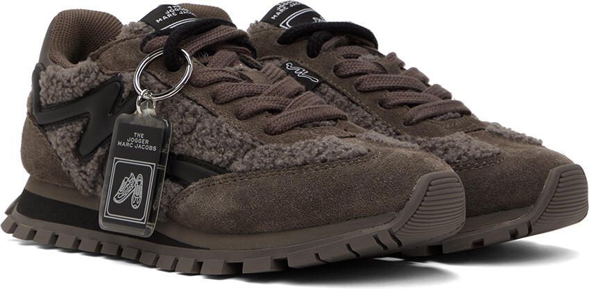 Marc Jacobs Gray 'The Teddy Jogger' Sneakers - Picture 2
