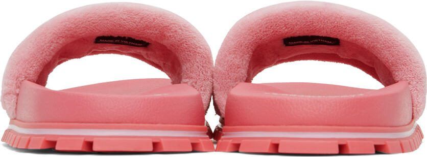 Marc Jacobs White 'The Leather Slide' Sandals - Picture 2