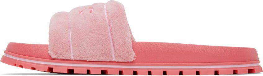 Marc Jacobs White 'The Leather Slide' Sandals - Picture 8