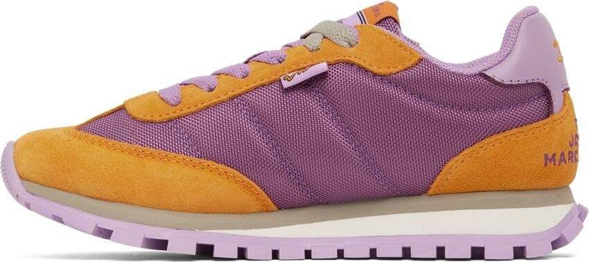 Marc Jacobs Purple  Orange 'The Jogger' Sneakers - Picture 3