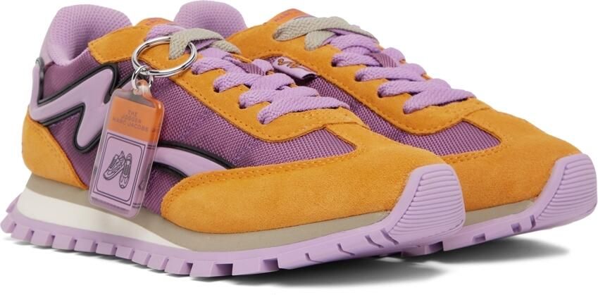 Marc Jacobs Purple  Orange 'The Jogger' Sneakers - Picture 2