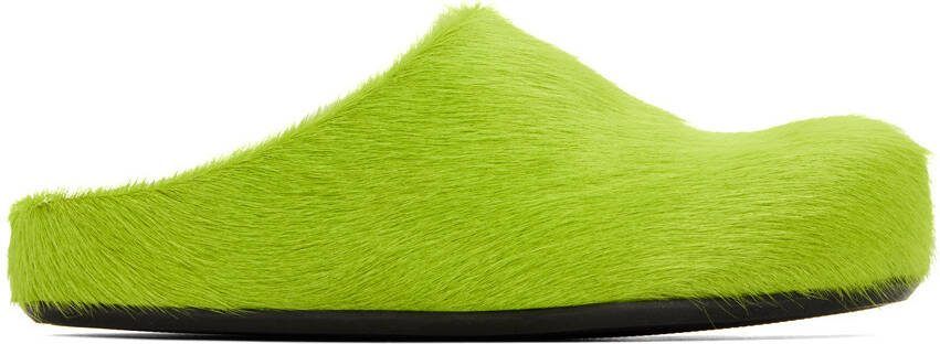 Marni Green Fussbett Slides - Picture 5