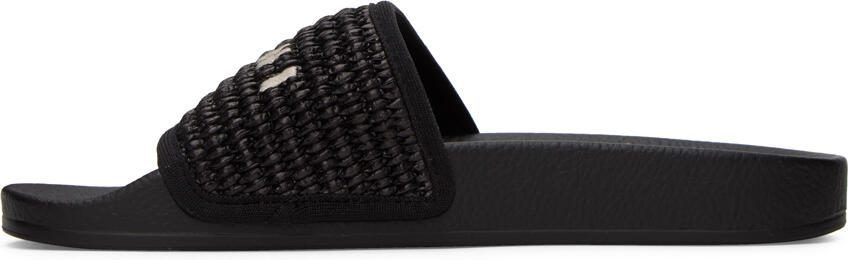 Marni Black Embroidered Sandals - Picture 4