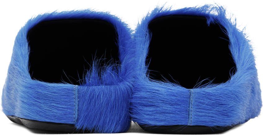 Marni Blue Fussbett Sabot Loafers