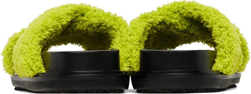 Marni Green Fussbett Sandals - Picture 2