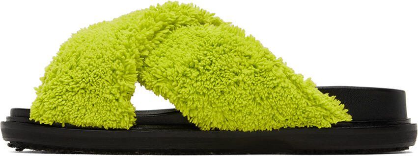 Marni Green Fussbett Sandals - Picture 3