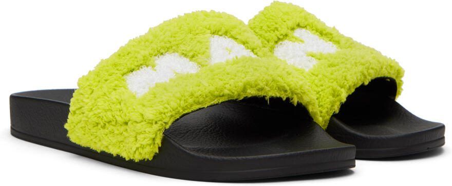 Marni Green Logo Sandals - Picture 2