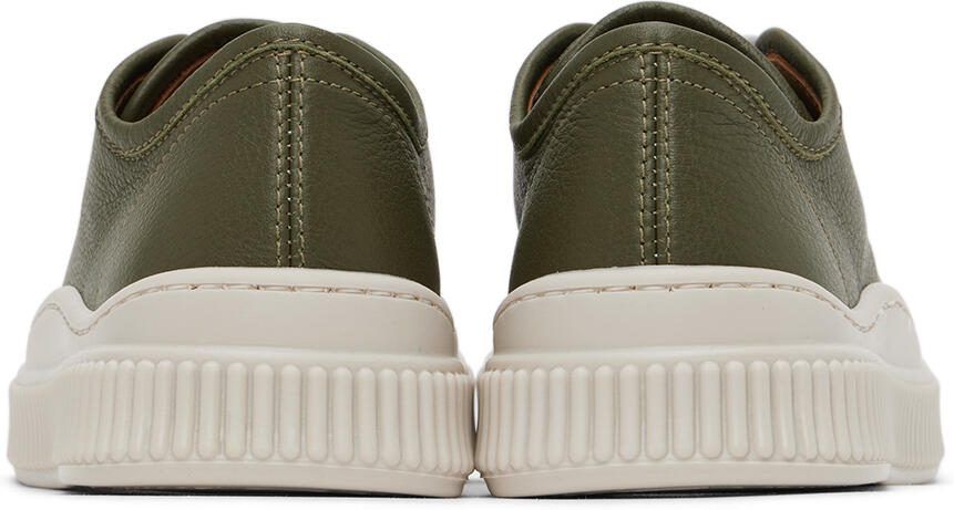 Marni Kids Khaki Pablo Sneakers