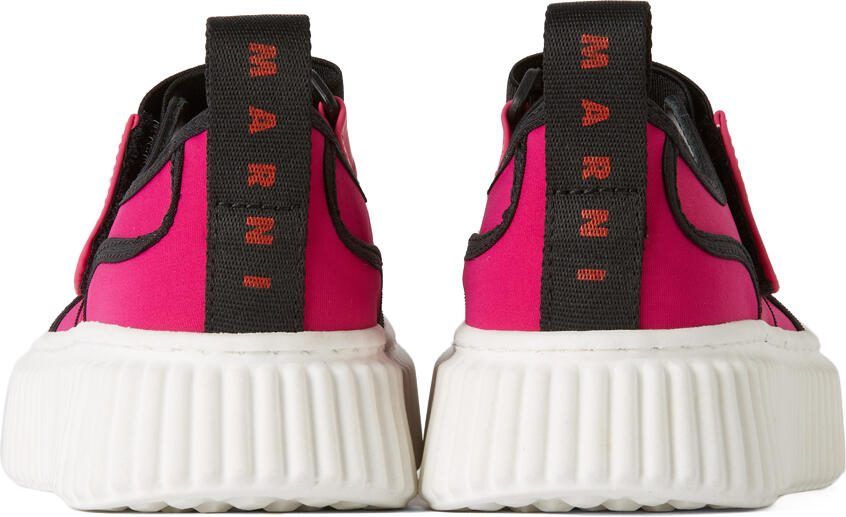 Marni Kids Pink Jewel Sneakers