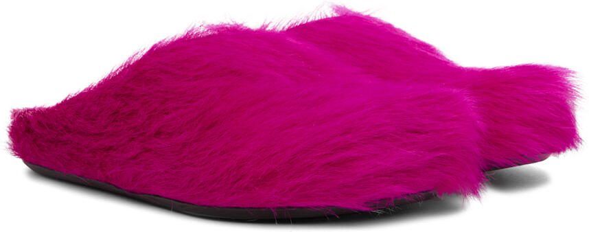 Marni Pink Fussbett Sabot Loafers - Picture 2