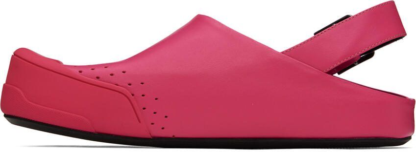 Marni Pink Fussbett Sabot Sandals - Picture 3