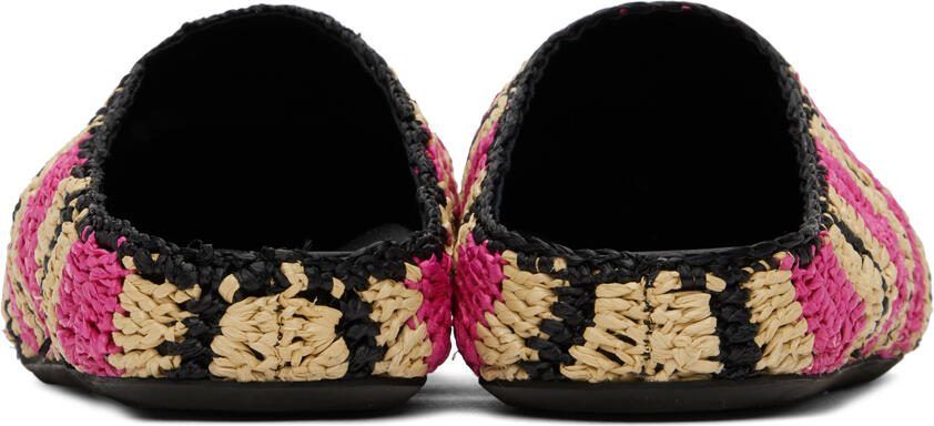 Marni Pink No Vacancy Inn Edition Fussbett Loafers