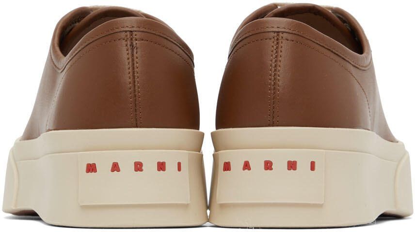 Marni SSENSE Exclusive Brown  Off-White Pablo Sneakers