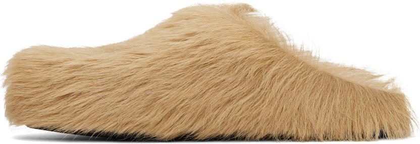 Marni Tan Fussbett Sabot Slides - Picture 4