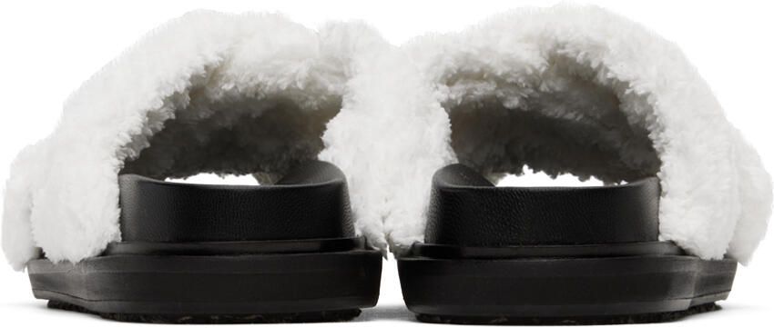 Marni White Fussbett Sandals - Picture 2