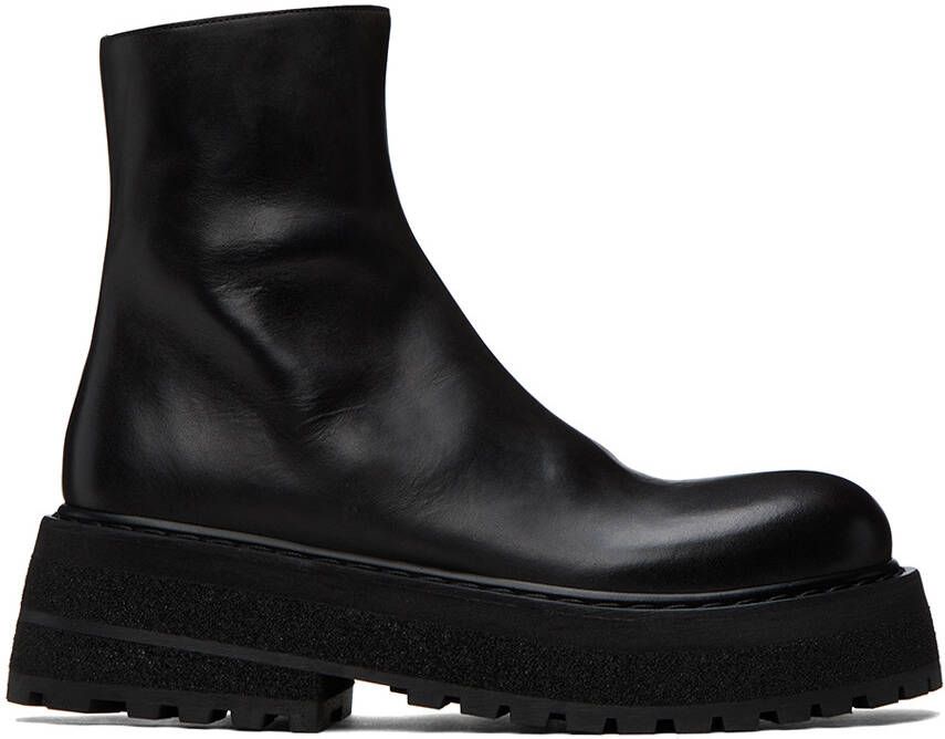 Marsèll Black Carretta Boots - Picture 5